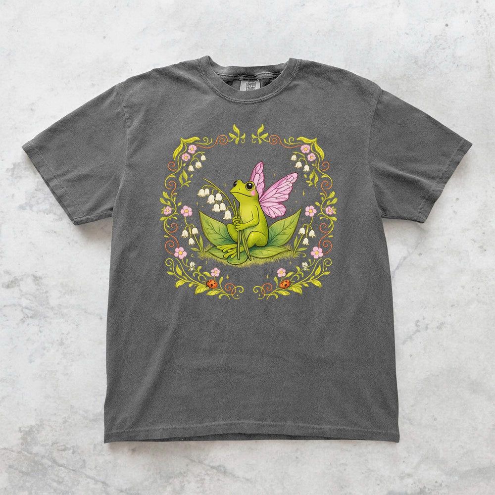 Frog Fairy Wildflower T-Shirt