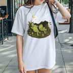 Frogs Stargazing Wildflower T-Shirt
