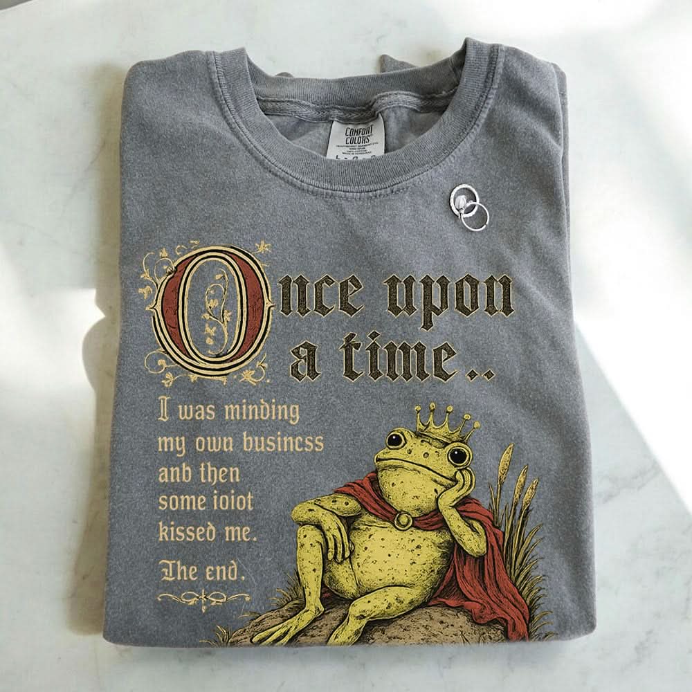 Once Upon a Time Fairytale Frog Shirt