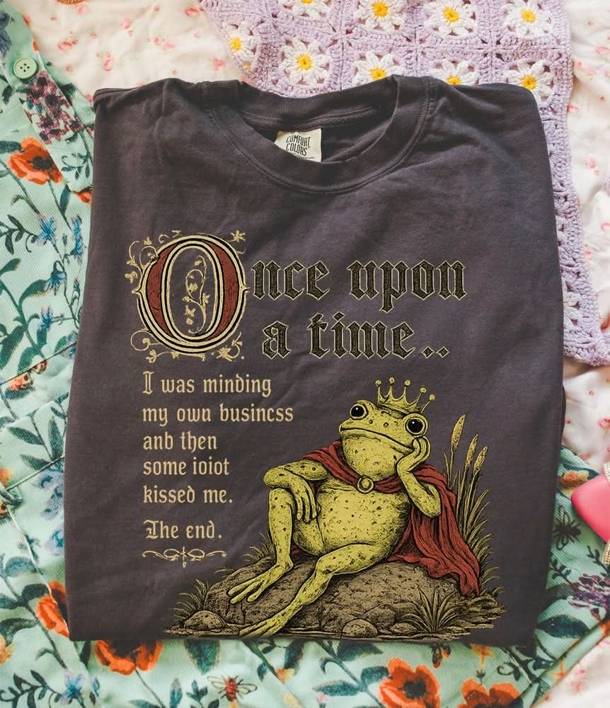 Once Upon a Time Fairytale Frog Shirt