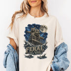 Feral at Sea Raccoon Tshirt - Charmed and Wyld