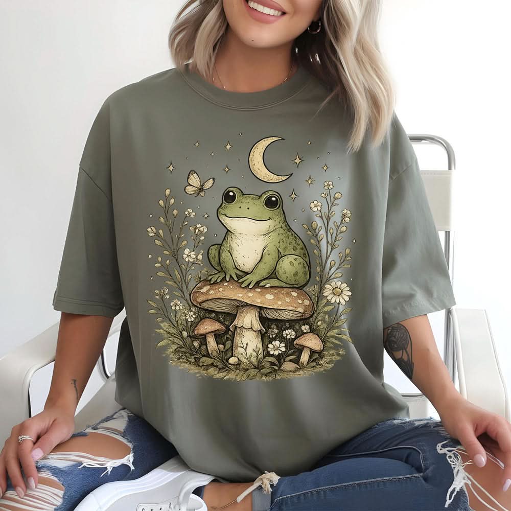 Witchy Frog Mushroom T-shirt