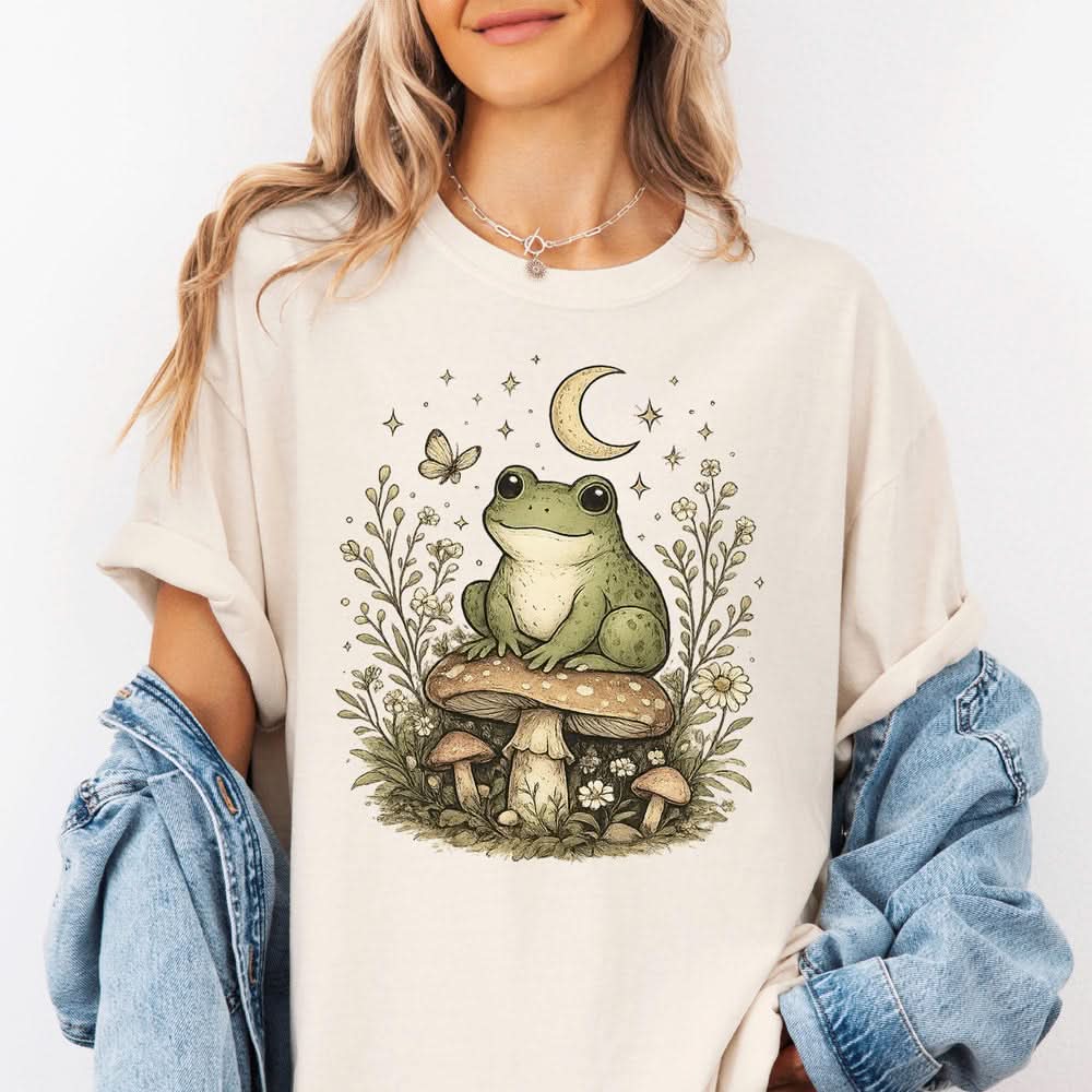 Witchy Frog Mushroom T-shirt