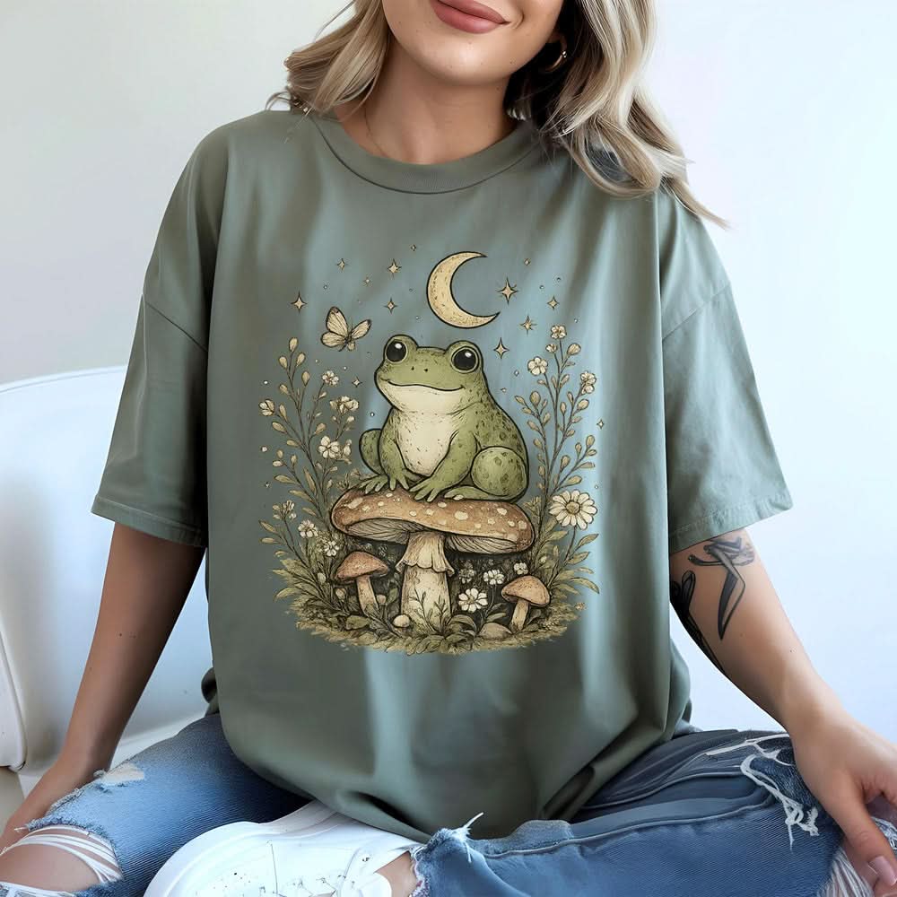 Witchy Frog Mushroom T-shirt
