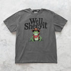 Well Sheeyit Frog Sheriff T-shirt
