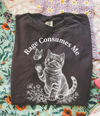 Rage Consumes Me Kitten T-shirt