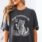 Rage Consumes Me Kitten T-shirt