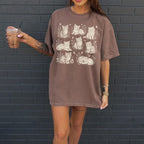 Cat Collage T-Shirt - Charmed and Wyld
