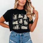 Cat Collage T-Shirt - Charmed and Wyld