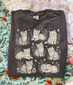 Cat Collage T-Shirt - Charmed and Wyld