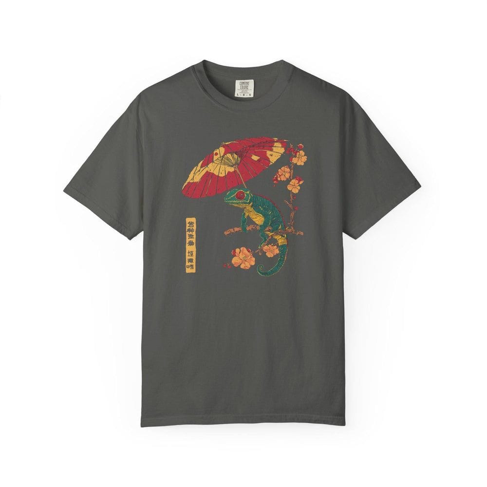 Chameleon Japanese T-Shirt - Charmed and Wyld