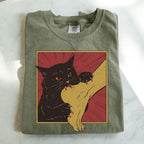 Black Cat Vampire T-shirt - Charmed and Wyld