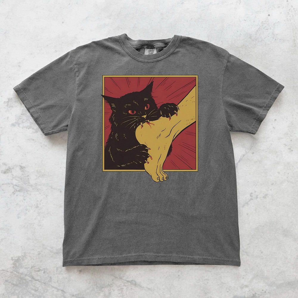 Black Cat Vampire T-shirt