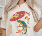 Chameleon Japanese T-Shirt - Charmed and Wyld