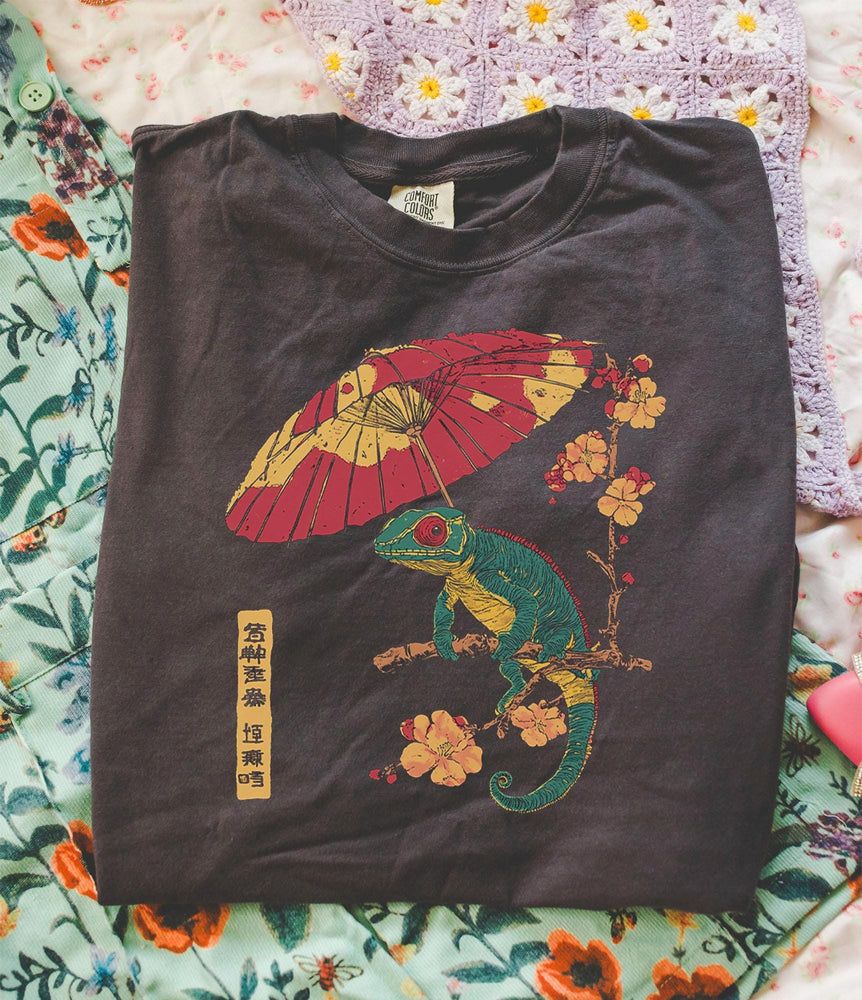 Chameleon Japanese T-Shirt