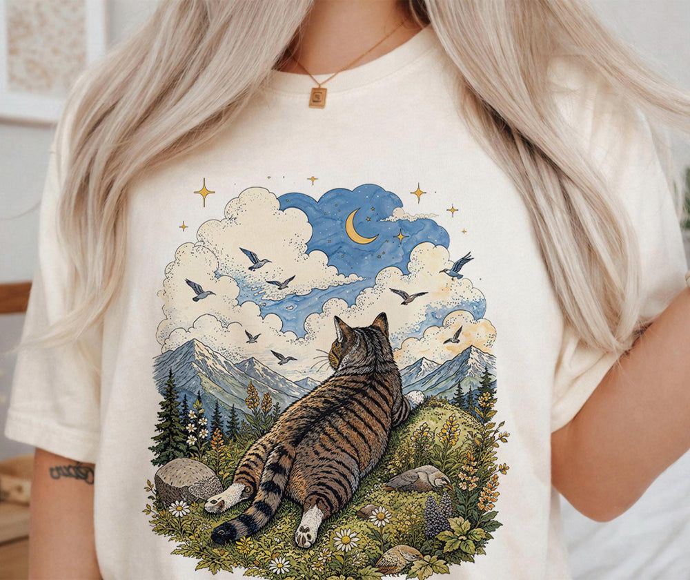 Cat Daydreamer Tshirt
