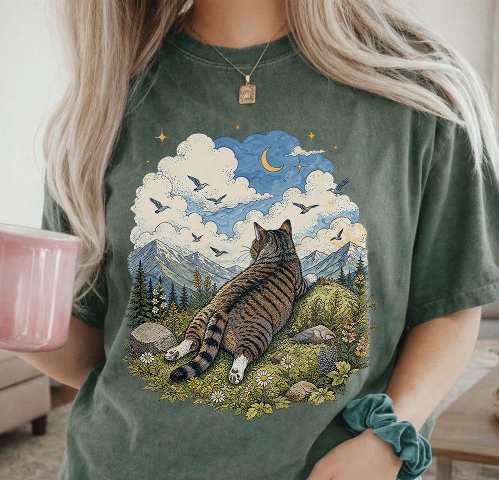 Cat Daydreamer Tshirt