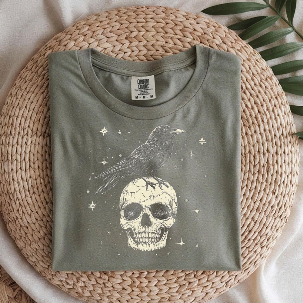 Raven Skull T-Shirt
