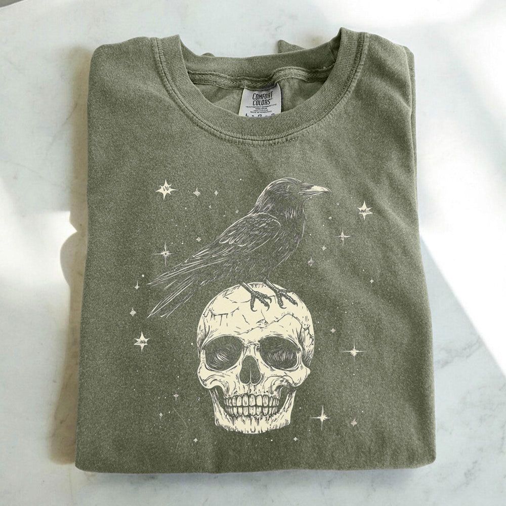 Raven Skull T-Shirt