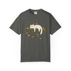 Sleepy White Cat T-Shirt - Charmed and Wyld