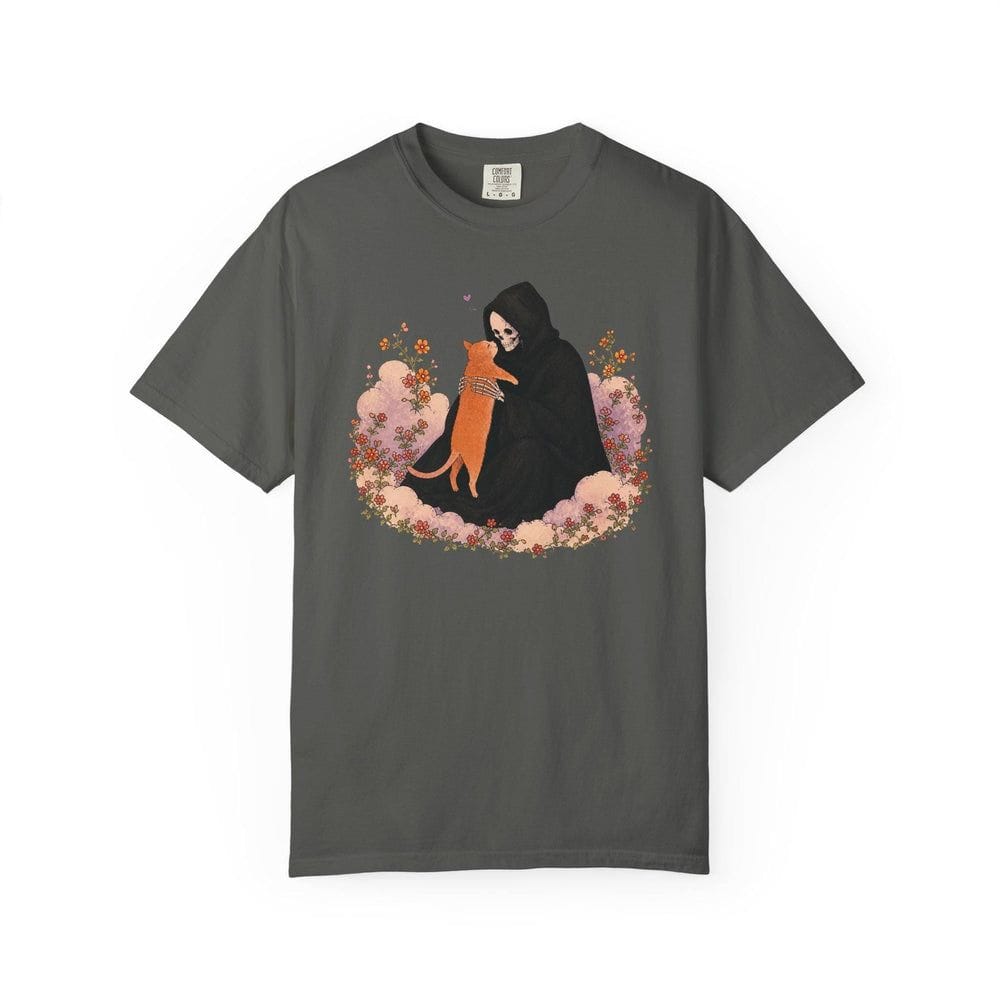 Grim Reaper Cat T-Shirt - Charmed and Wyld
