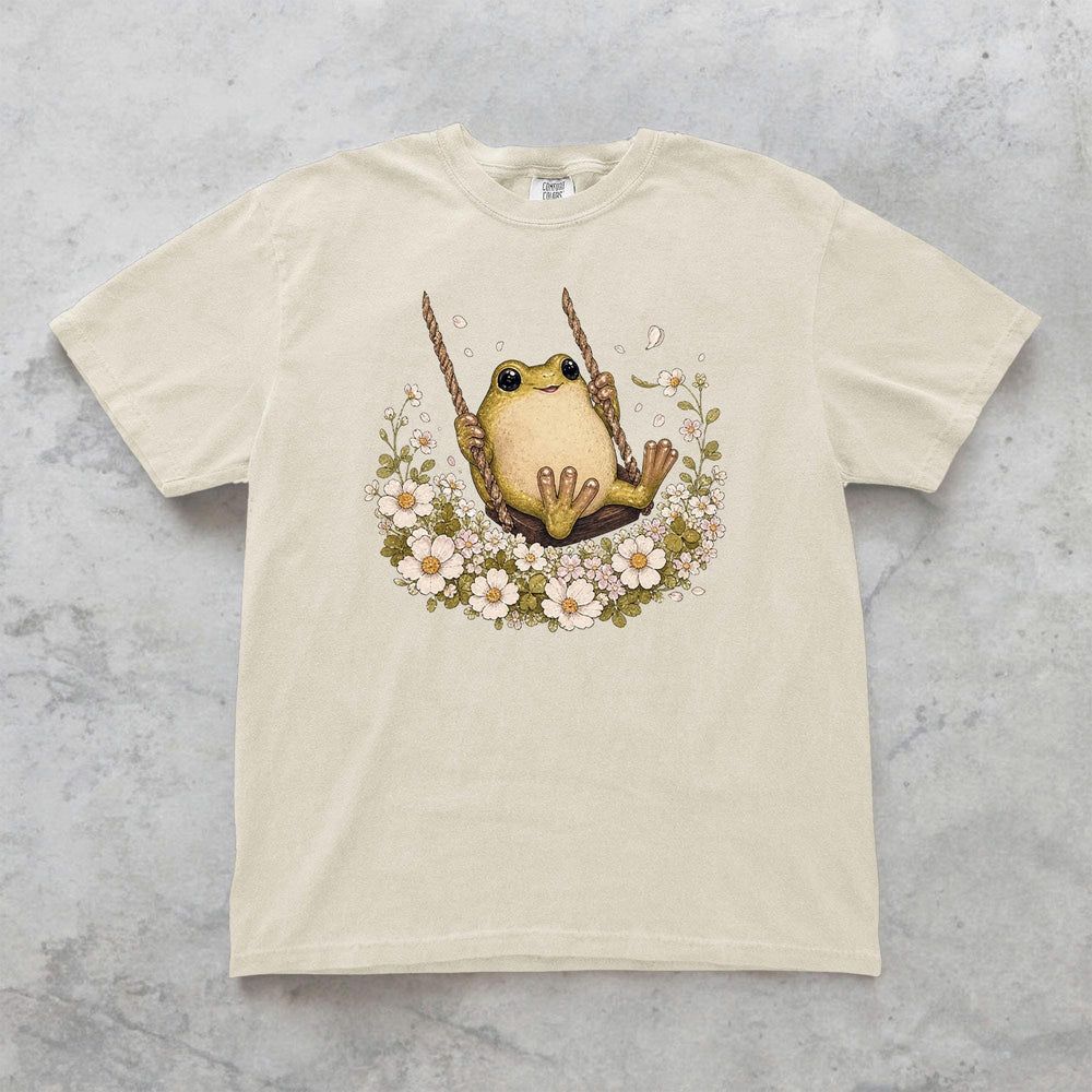 Frog Swing Wildflower T-Shirt