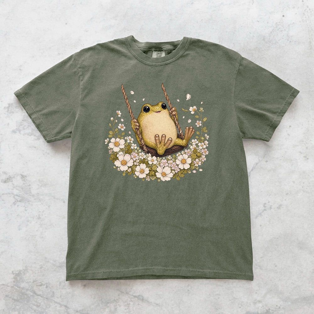 Frog Swing Wildflower T-Shirt