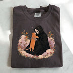 Grim Reaper Cat T-Shirt - Charmed and Wyld