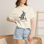 Off to Cause a Kerfuffle Otter Wizard T-shirt