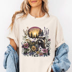 Raccoon Wildflower T-shirt