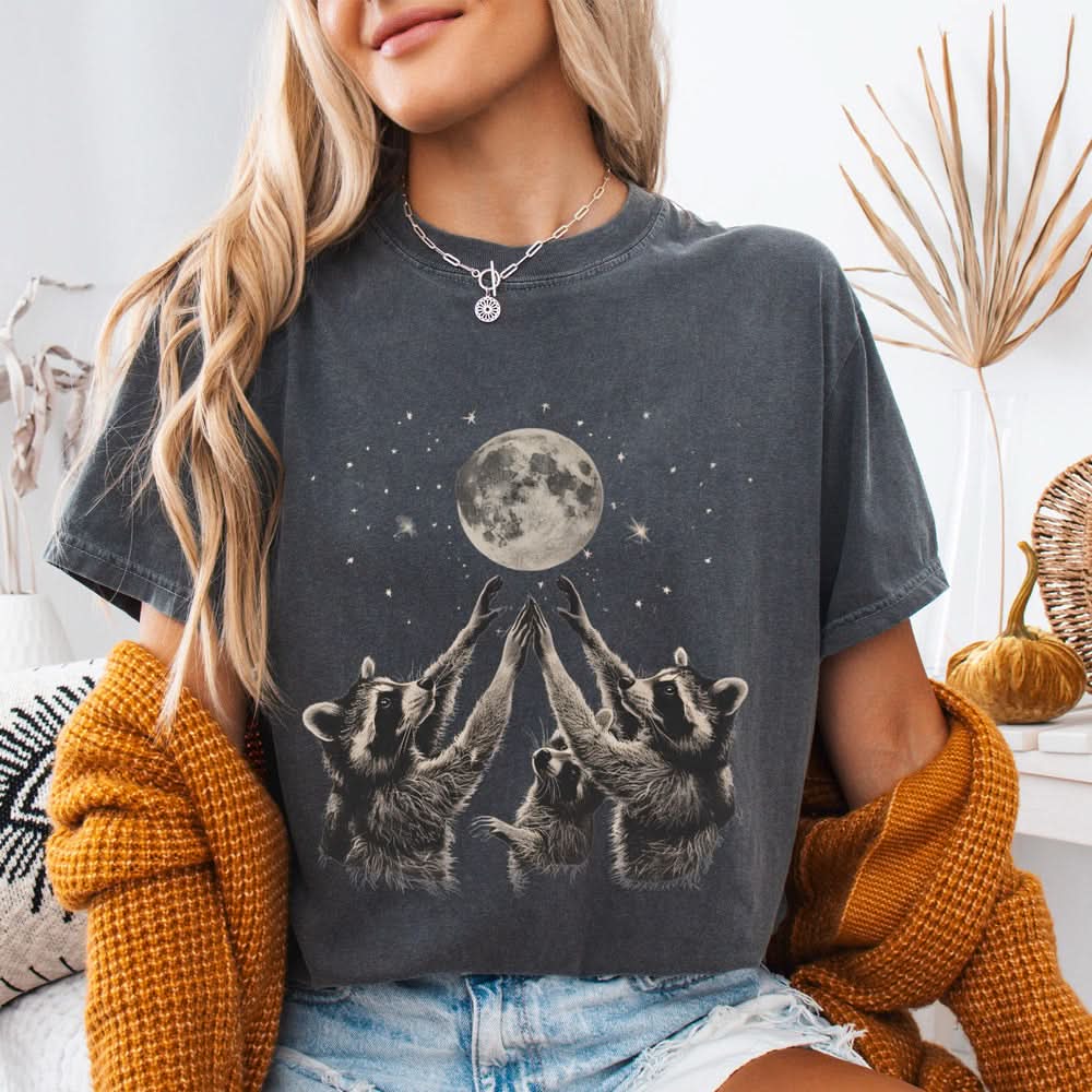 Raccoon Moon T-shirt