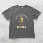 Doing Diddly Squat Frog T-shirt - Charmed and Wyld