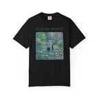 Claude Monet Inspired Black Cat T-shirt