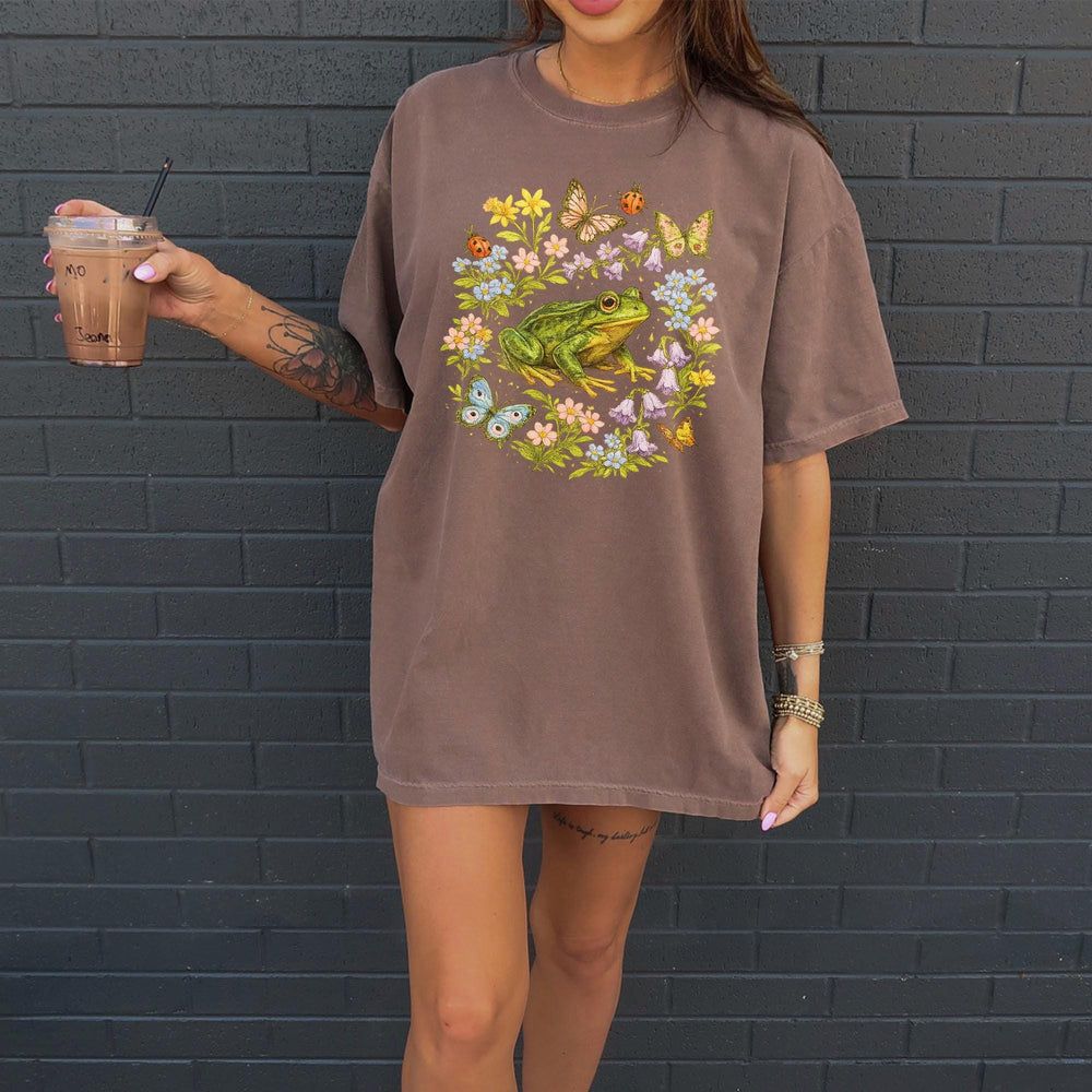 Frog Wildflower T-Shirt