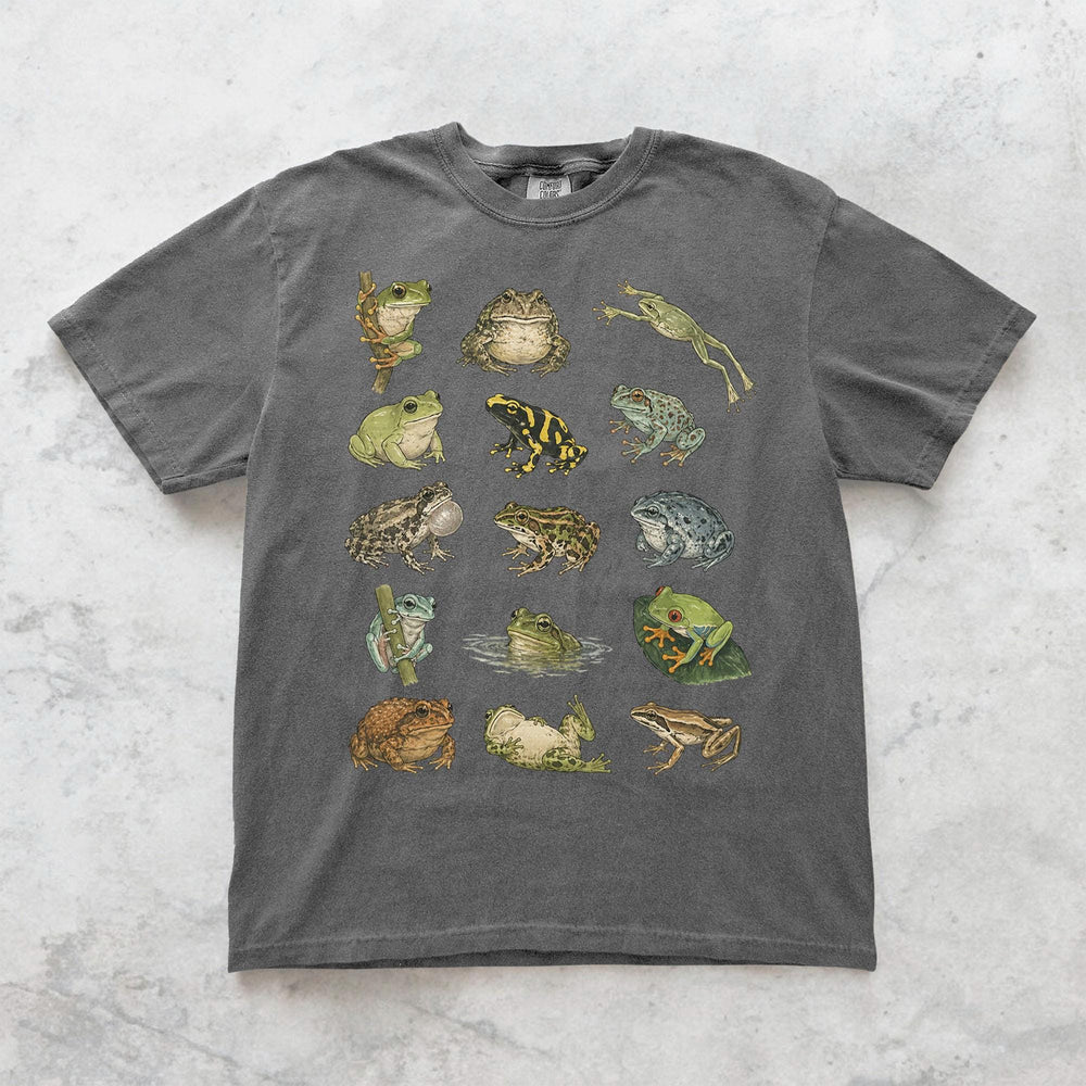 Frog Species T-Shirt