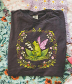Frog Fairy Wildflower T-Shirt - Charmed and Wyld