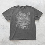 Wildflower Sketch Line Art T-Shirt - Charmed and Wyld