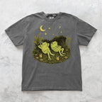 Frogs Stargazing Wildflower T-Shirt