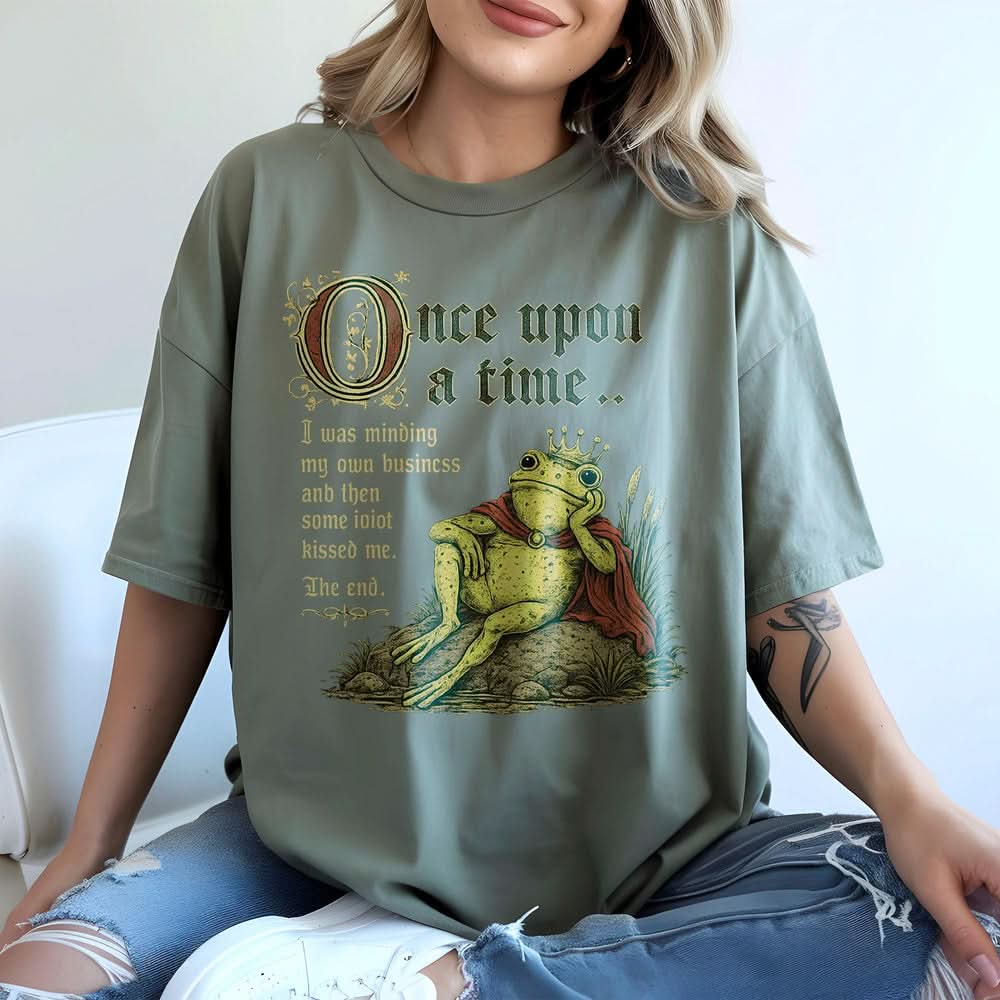 Once Upon a Time Fairytale Frog Shirt