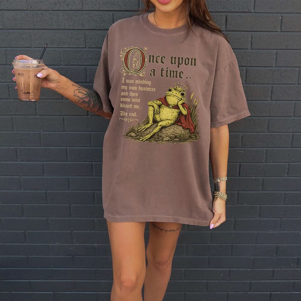 Once Upon a Time Fairytale Frog Shirt