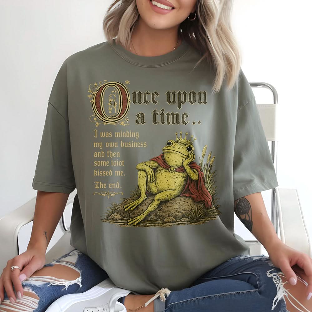 Once Upon a Time Fairytale Frog Shirt
