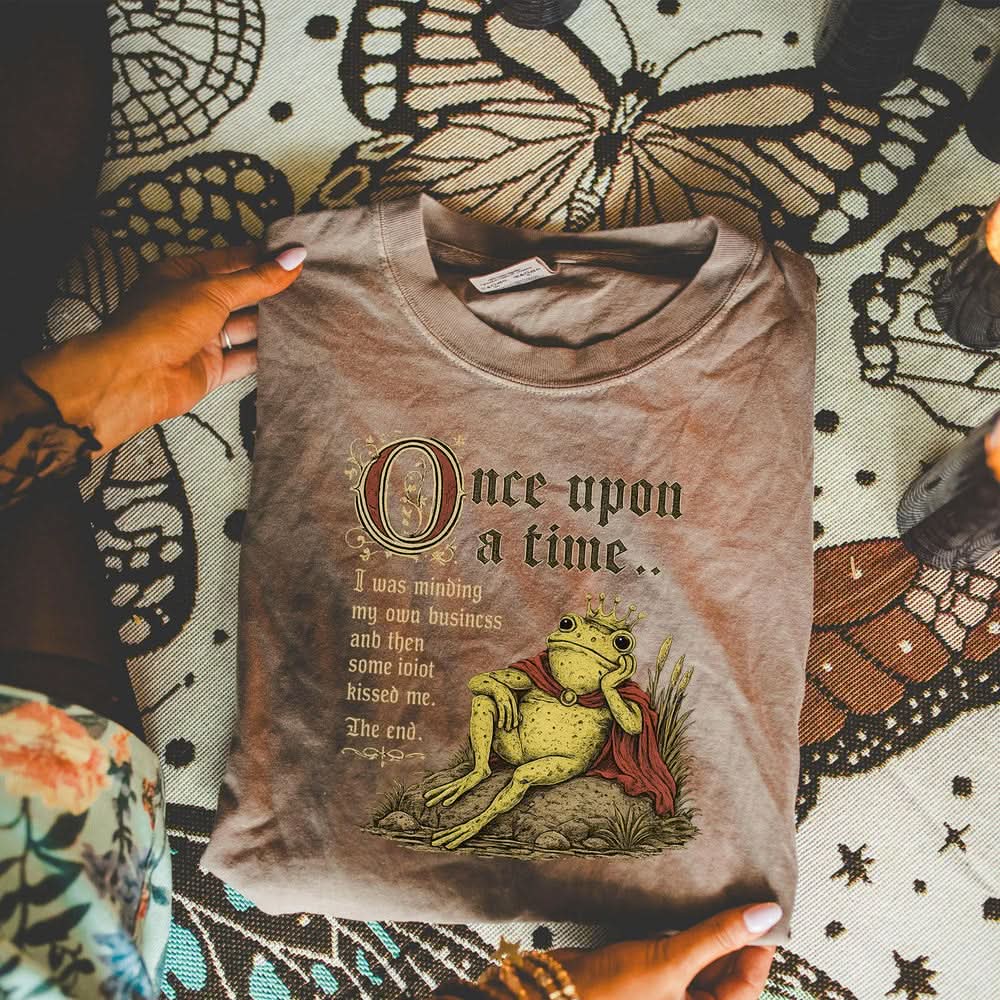 Once Upon a Time Fairytale Frog Shirt