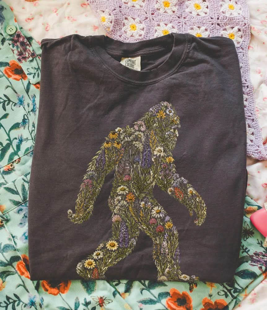 Bigfoot Wildflower T-Shirt