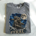 Feral at Sea Raccoon Tshirt - Charmed and Wyld