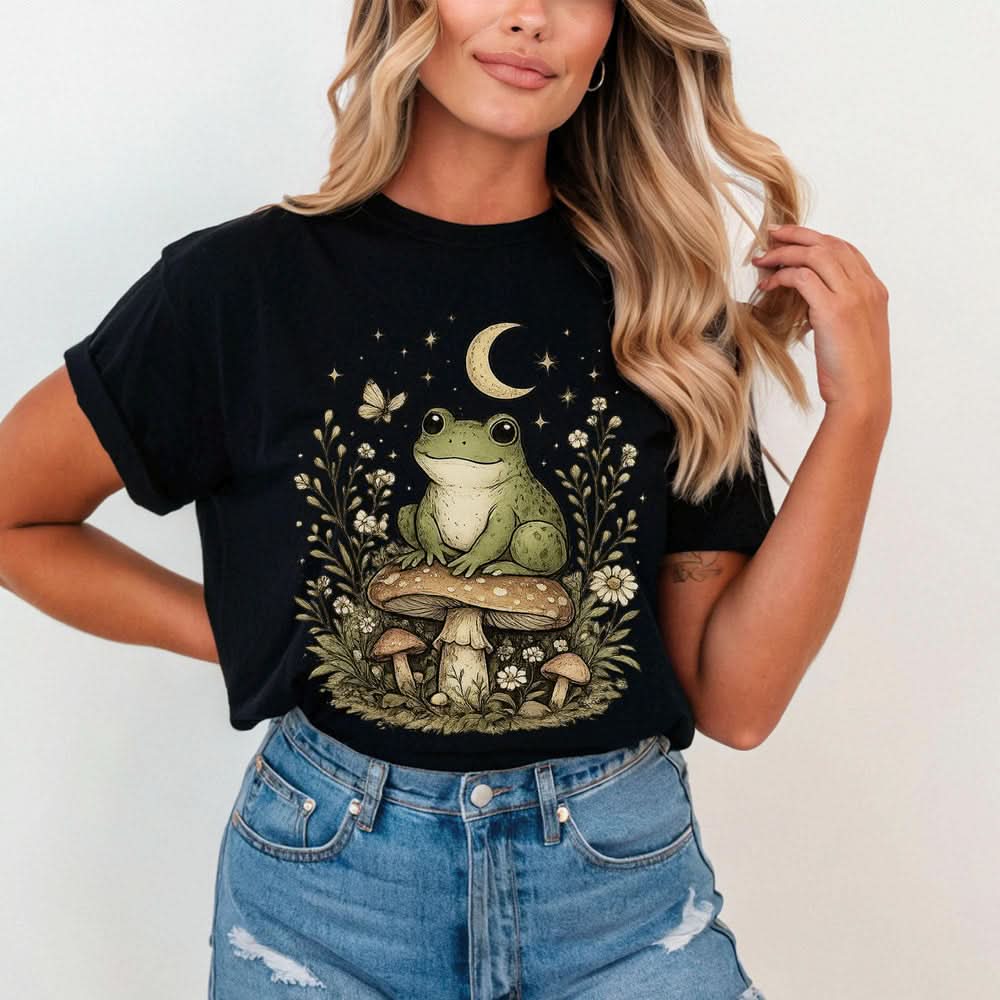Witchy Frog Mushroom T-shirt