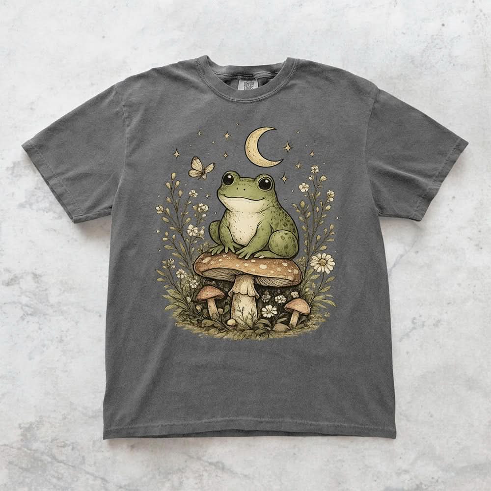 Witchy Frog Mushroom T-shirt