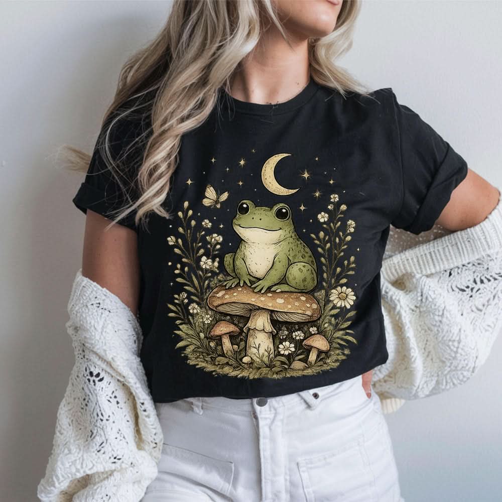Witchy Frog Mushroom T-shirt
