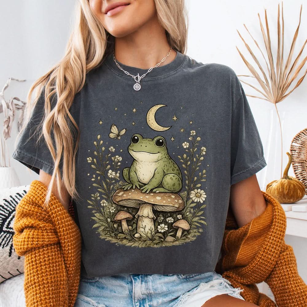 Witchy Frog Mushroom T-shirt