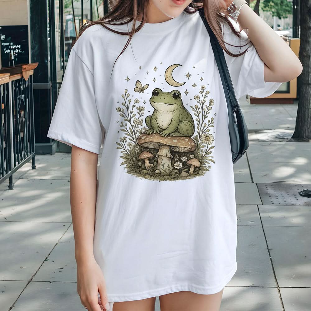 Witchy Frog Mushroom T-shirt