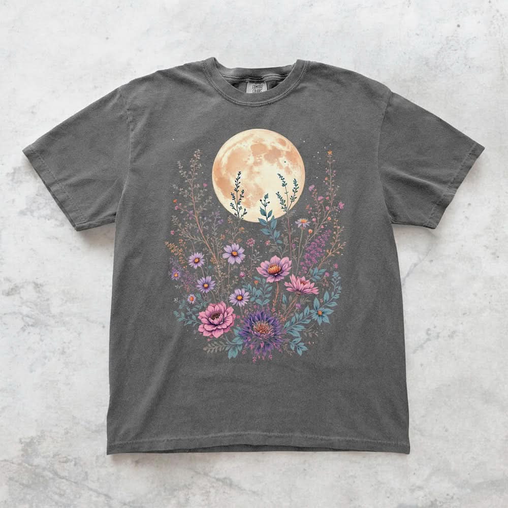 Moon Floral T-Shirt